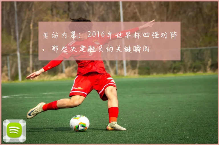 专访内幕：2016年世界杯四强对阵，那些决定胜负的关键瞬间